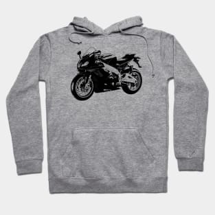 RSV4 RR Bike Sketch Art Hoodie